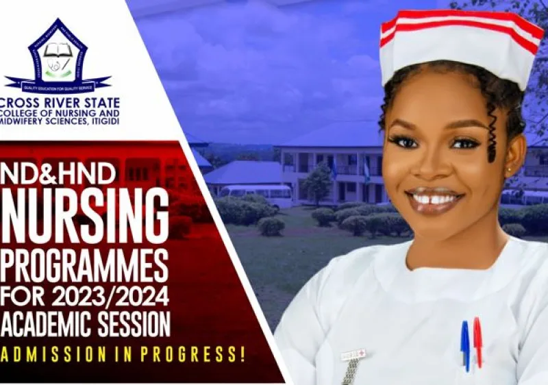 CONSIT ND/HND Nursing 2023/2024 admission announcement